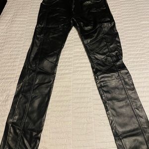 Mens pleather sz 33 pants